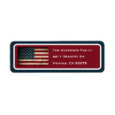 Search for old glory return address labels Red white and blue