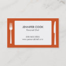 Search for culinary business cards Caterer