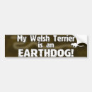 Search for welsh bumper stickers Dog