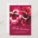 Search for ruby red wedding invitations Floral