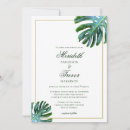 Search for monstera wedding invitations Leaves