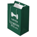 Search for emerald green gift bags Best man