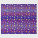 Search for rocket wrapping paper Space birthday