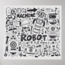 Search for robot pattern art Doodle