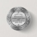 Search for silver wedding badges Elegant