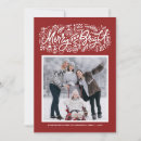 Search for bright red postcards Typography