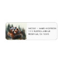 Search for lodge return address labels Cabin
