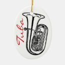 Search for tuba christmas tree decorations Band