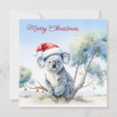 Search for koala christmas cards Australian animals