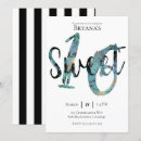 Search for teal and black invitations Simple