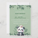 Search for green foliage invitations White