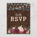 Search for barrel rsvp cards Wood