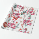 Search for yoga christmas wrapping paper Santa