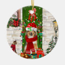 Search for sheltie christmas tree decorations Animal