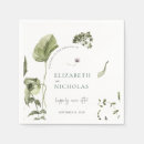 Search for greenery wedding napkins Boho