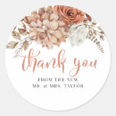 Search for autumn thank you stickers Floral