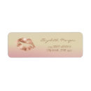 Search for lips return address labels Girly