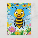Search for smiling bee postcards Insect