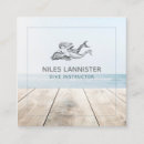 Search for diving business cards Blue