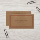 Search for fake business cards Leather