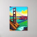 Search for golden gate bridge canvas prints San francisco