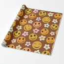 Search for happy face wrapping paper Vintage