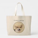 Search for pembroke welsh corgi tote bags Dog