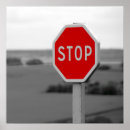Search for stop signs posters Red