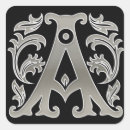 Search for capital letter stickers Initial