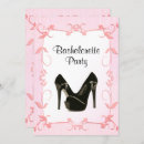 Search for high heel shoes hens party invitations Pink