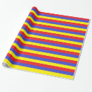 Search for red and yellow stripes wrapping paper Strips