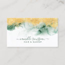 Search for dark green and gold business cards Trendy