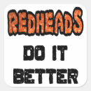 Search for redheads stickers Hair