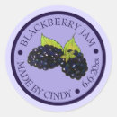 Search for blackberry jam stickers Jelly