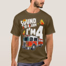 Search for fire truck birthday tshirts Skull