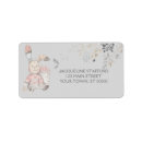 Search for bunny rabbit return address labels Pastel