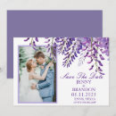 Search for wisteria wedding save the dates Watercolor
