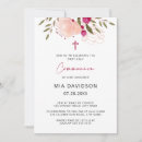 Search for watercolor floral invitations Pink
