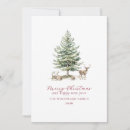 Search for deer christmas cards Watercolor