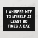 Search for whisperer postcards Typography
