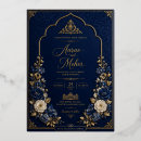Search for royal blue anniversary party invitations Gold