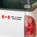 Search for canadian flag bumper stickers Canada