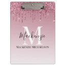 Search for pink glitter clipboards Trendy