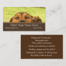 Search for doggie business cards Doggie day care