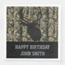 Search for deer hunting napkins Camo