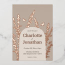 Search for gold butterfly wedding invitations Minimalist
