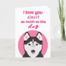 Search for husky valentines day cards Dog