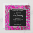 Search for pink leopard birthday invitations Glam