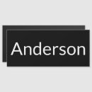 Search for last name signs Black and white