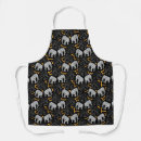 Search for black background aprons Pattern